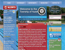 Tablet Screenshot of hazlettwp.org